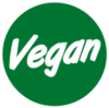 Vibrational Greens are vegan.