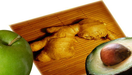 Vibrational Greens Apple Ginger Avocado Shake