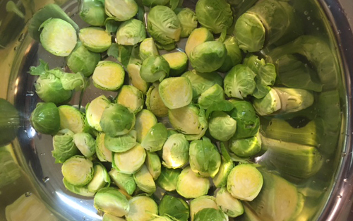 Brussel Sprouts for roasting with no oil