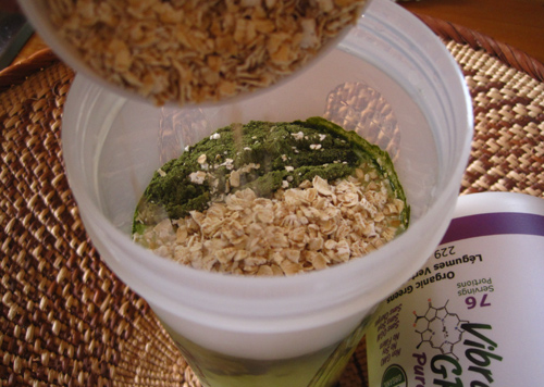 Vibrational Greens and oats in water